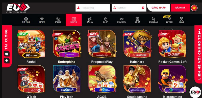 Tìm hiểu thông tin game nổ hũ EU9